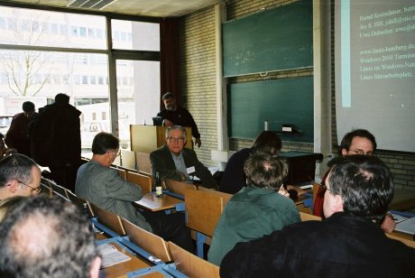 OOoCon 2003 im Philosophenturm der Uni Hamburg